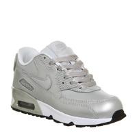 nike air max 90 ps metallic silver