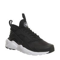 nike huarache ultra gs black white