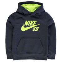 nike logo fleece pullover hoody infant boys