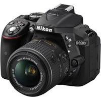 Nikon D5500 Digital SLR Camera with 18-55mm VR II Lens Kit - Black