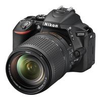 Nikon D5500 Digital SLR Camera with 18-140mm ED VR Lens Kit - Black