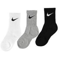 Nike 3 Pack Crew Socks Child