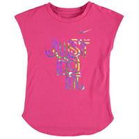 nike just do it iridescent t shirt infant girls