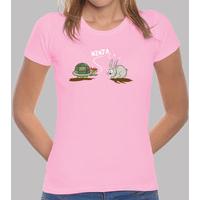 ninja turtle pink t shirt woman