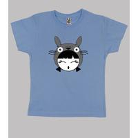 nin @ totoro girl shirt