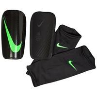 nike mercurial lightspeed shinguards black