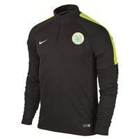 Nike Club Lurgan Celtic FC Squad Ignite Midlayer Top - Youth - Black/Volt