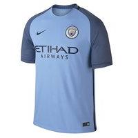 Nike Manchester City FC 2016/17 SS Home Jersey - Youth - Field Blue/Midnight Navy