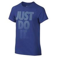 Nike Just Do It Fade Training Tee - Boys - Game Royal