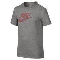 nike play sketch training tee boys dark grey heather