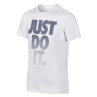 Nike Just Do It Fade Training Tee - Boys - White