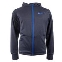 nike therma training full zip hoodie boys obsidiangame royal