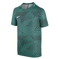 Nike Dry Football Top - Boys - Hyper Jade/White