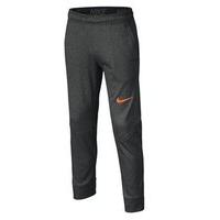 Nike Therma Training Pants - Boys - Charcoal Heather/Total Orange