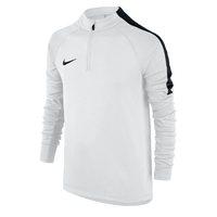 nike kids squad football drill top whiteblack