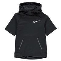 nike techy short sleeves hoody junior boys