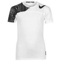 nike hypercool fit short sleeve t shirt junior boys