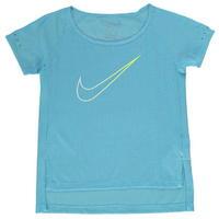 Nike Breathe City T Shirt Junior Girls