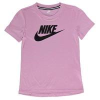 nike essentials short sleeve t shirt junior girls