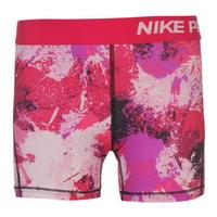 nike pro aop shorts junior girls