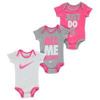 Nike Bodysuits 3 Pack Baby