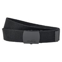 nixon basis belt all black