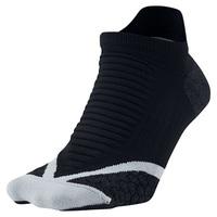 nike elite running cushion sock black