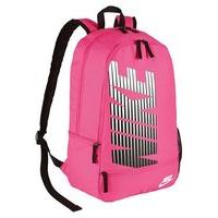 nike classic north schoolbagbackpack digital pinkwhite