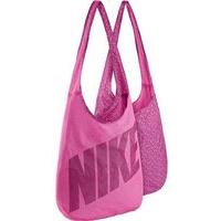 nike graphic reversible tote bag womens power pink