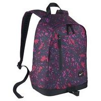 nike all access half day schoolbagbackpack mulberryblackwhite