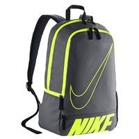 Nike Classic North Schoolbag/Backpack - Dark Grey/Volt