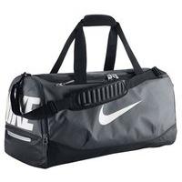 nike team training max air duffel bag grey