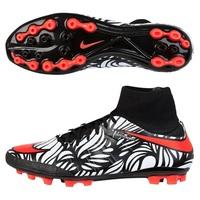 Nike Hypervenom Phatal 2 DF NJR Artificial Grass Football Boots Black