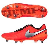 nike tiempo legend vi soft ground pro football boots red