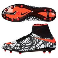 nike hypervenom phantom ii njr firm ground football boots black