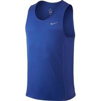 nike dri fit miler vest royal blue