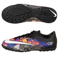 nike mercurial victory v cr7 astroturf trainers kids black