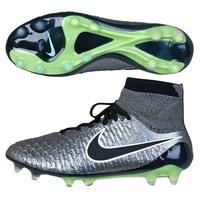 nike magista obra firm ground football boots silver