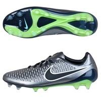 nike magista opus firm ground football boots silver