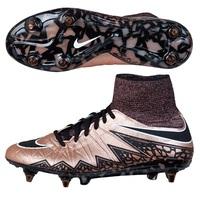 nike hypervenom phantom ii soft ground pro football boots copper