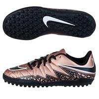 nike hypervenom phelon ii astroturf trainers kids copper