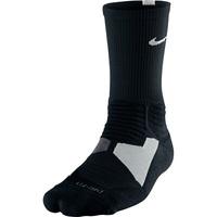 Nike Hyperelite Crew Basketball Socks - Black/White