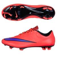 nike mercurial veloce ii firm ground football boots red