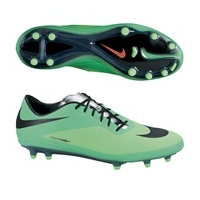 Nike Hypervenom Phatal Firm Ground Football Boots Green