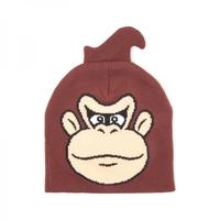 Nintendo Donkey Kong Face Cuffless Beanie - Brown