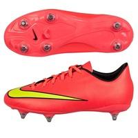 nike mercurial victory v soft ground football boots kids pink