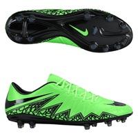 Nike Hypervenom Phinish Firm Ground Football Boots Lt Green