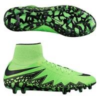 Nike Hypervenom Phantom II Firm Ground Football Boots Lt Green