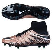 nike hypervenom phatal ii df firm ground football boots copper