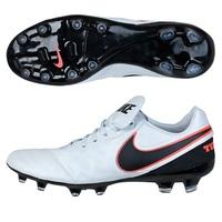 Nike Tiempo Legacy II Firm Ground Football Boots White
